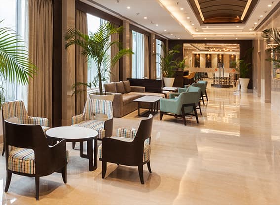 Lucknow Hotel Lobby